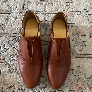 Brand new - Nisolo Emma d’orsay oxfords in brandy